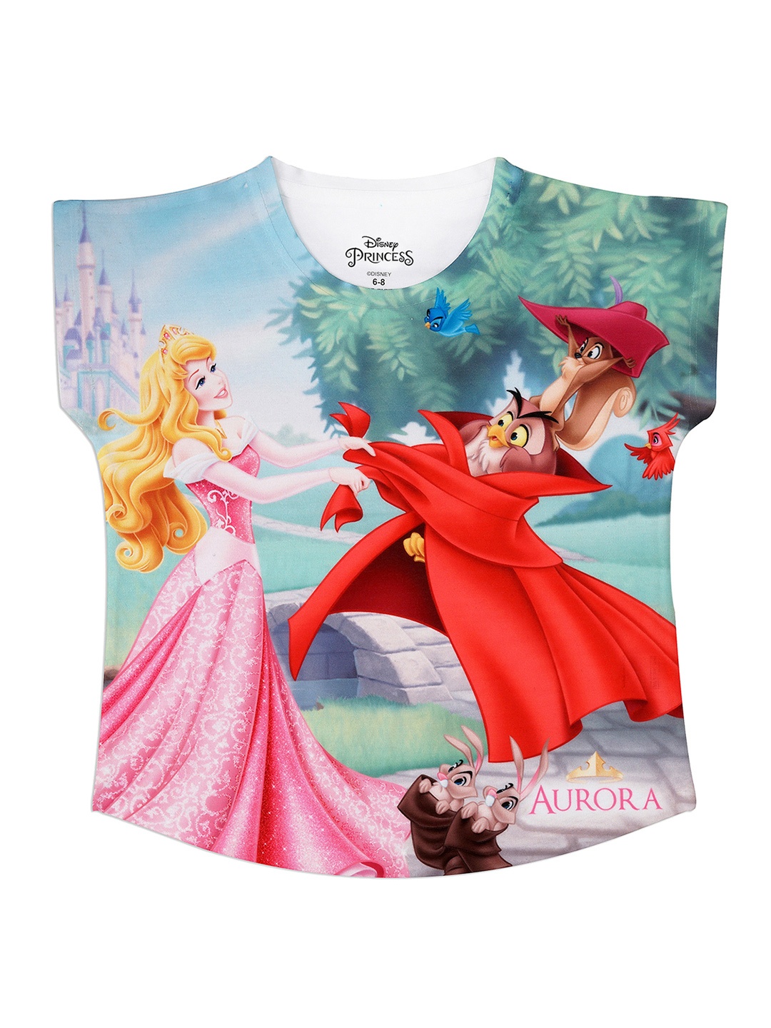 

Disney by Wear Your Mind Girls Multicoloured Printed Top, Multi