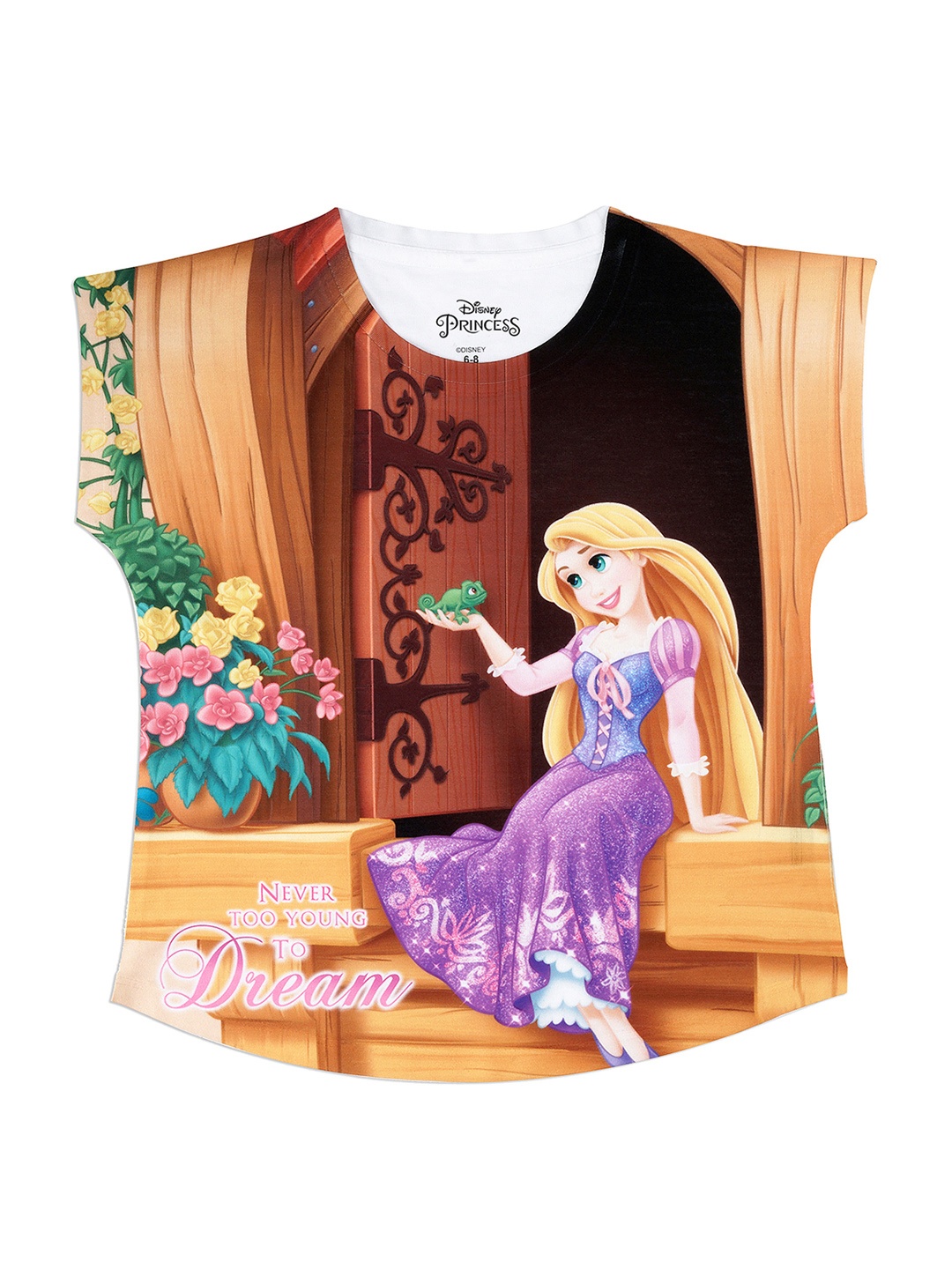 

Disney by Wear Your Mind Girls Multicoloured Printed Top, Multi