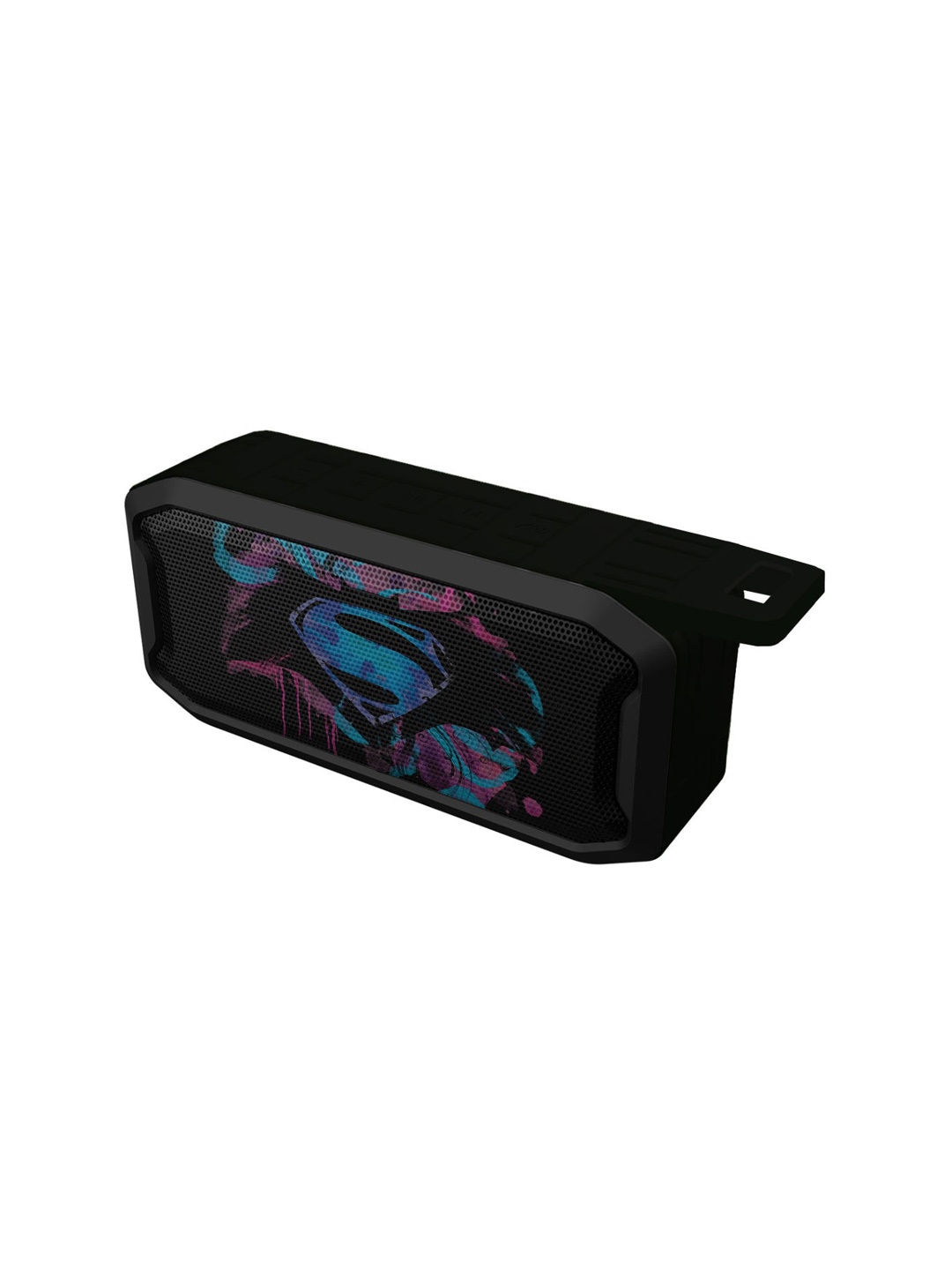 

macmerise Printed Wireless Speaker With Bluetooth V5.0, Black