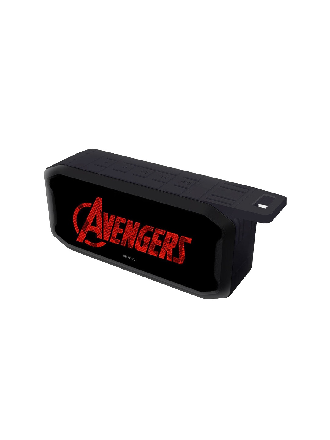 

macmerise Printed Avenger Reveal Wireless Speaker With Bluetooth V5.0, Black