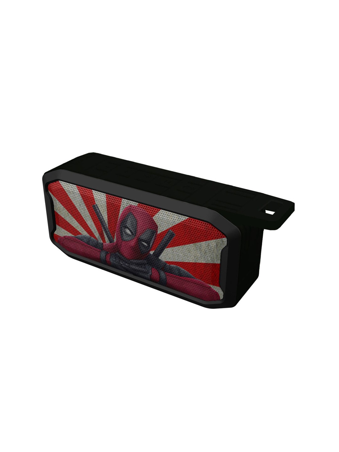 

macmerise Deadpool Printed Wireless Speaker with Bluetooth V5.0, Black
