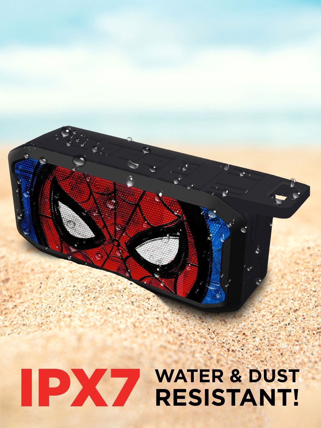 

macmerise Spidey Tingling Eyes Wireless Bluetooth Speaker, Black