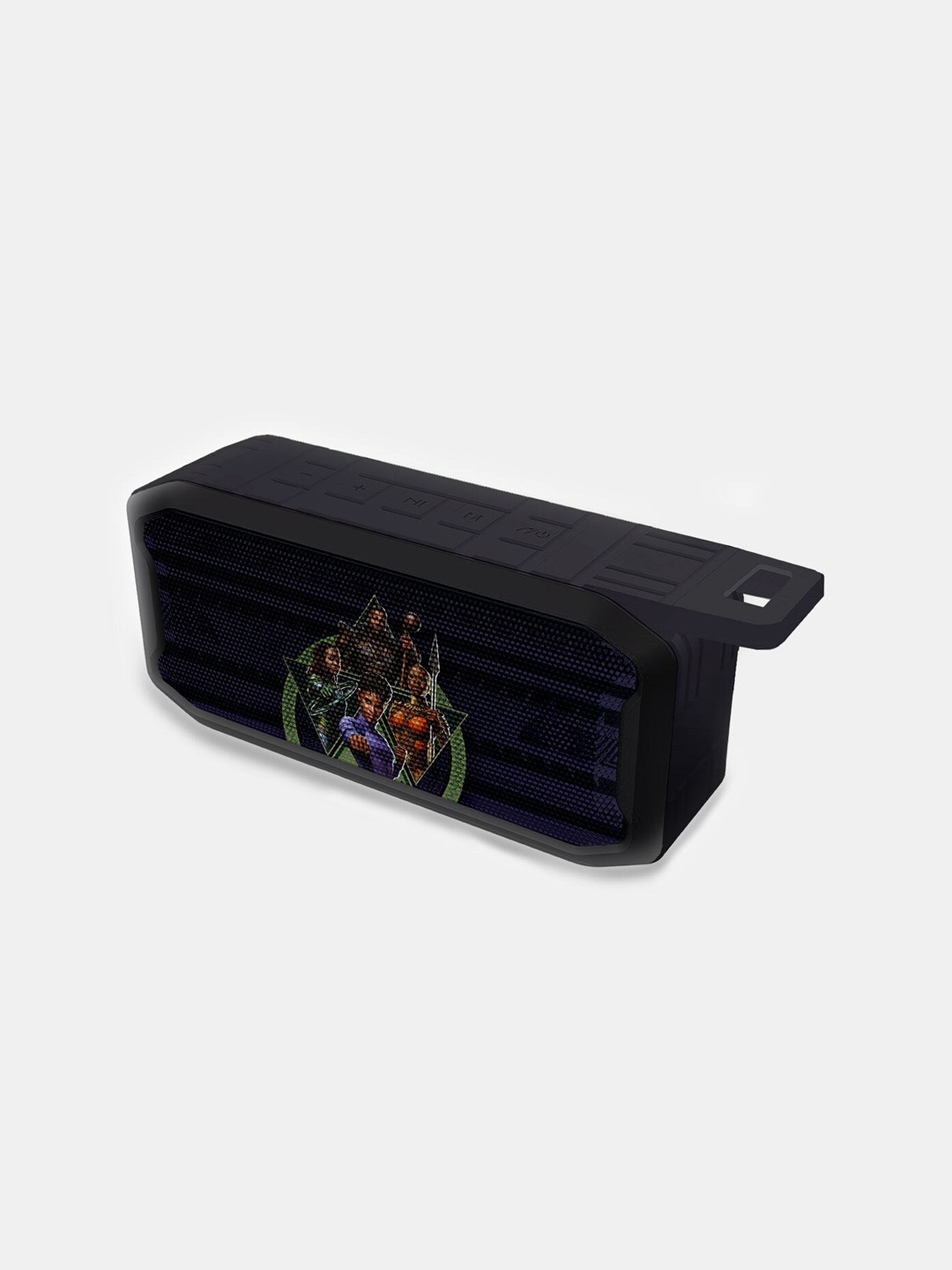 

macmerise Wakanda Forever Raise Wireless Speaker With Bluetooth V5.0, Black