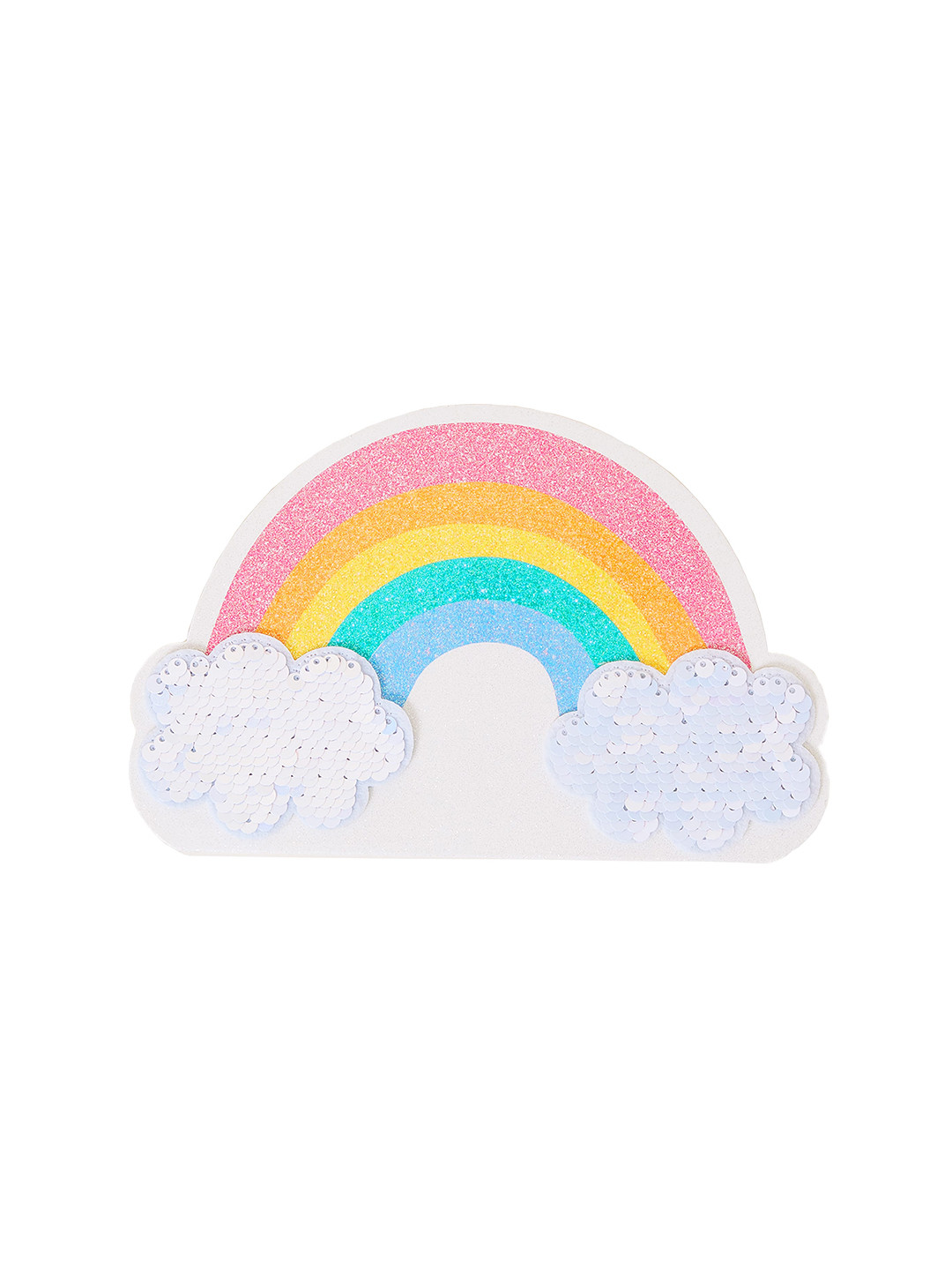 

Accessorize London Girls Rainbow Notebook, White
