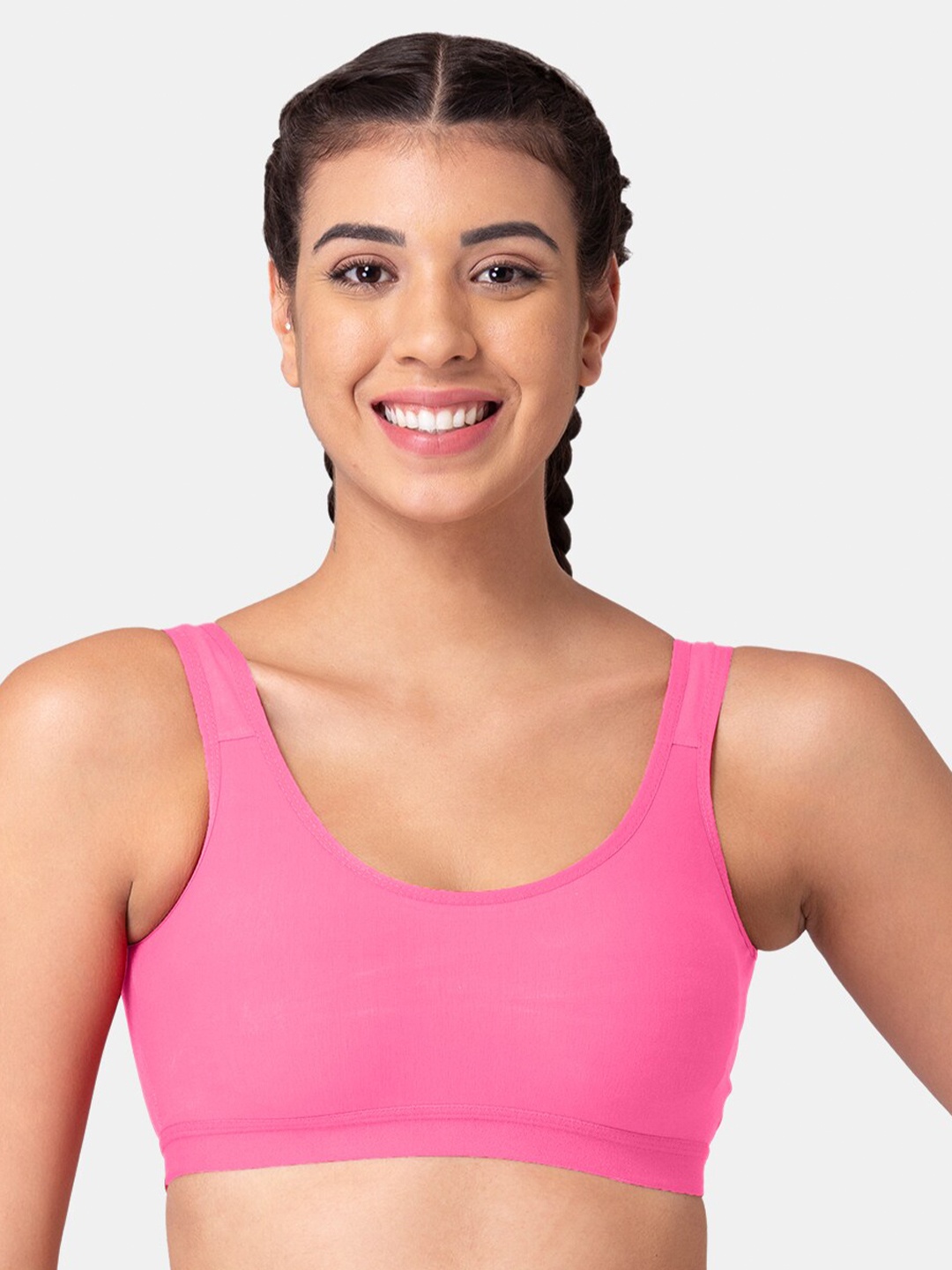 

Tweens Full Coverage All Day Comfort Workout Bra, Pink