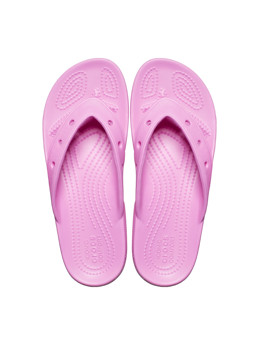 

Crocs Women Croslite Thong Flip-Flops, Pink
