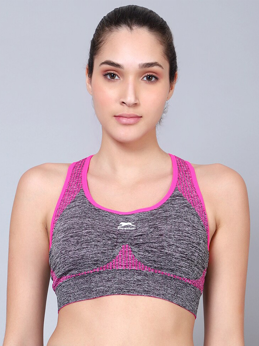 

Shiv Naresh High Impact Sports Bra 2047, Grey