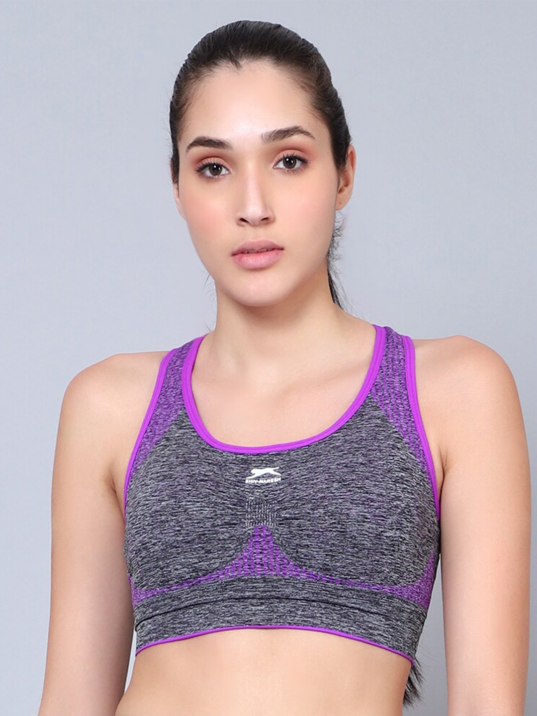 

Shiv Naresh High Impact Sports Bra 2047, Grey