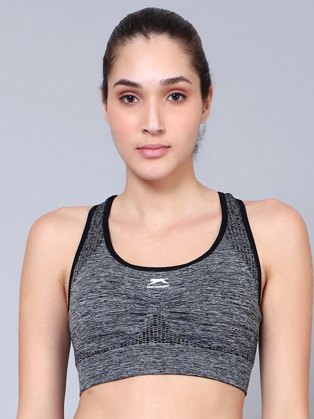 

Shiv Naresh High Impact Sports Bra 2047, Grey
