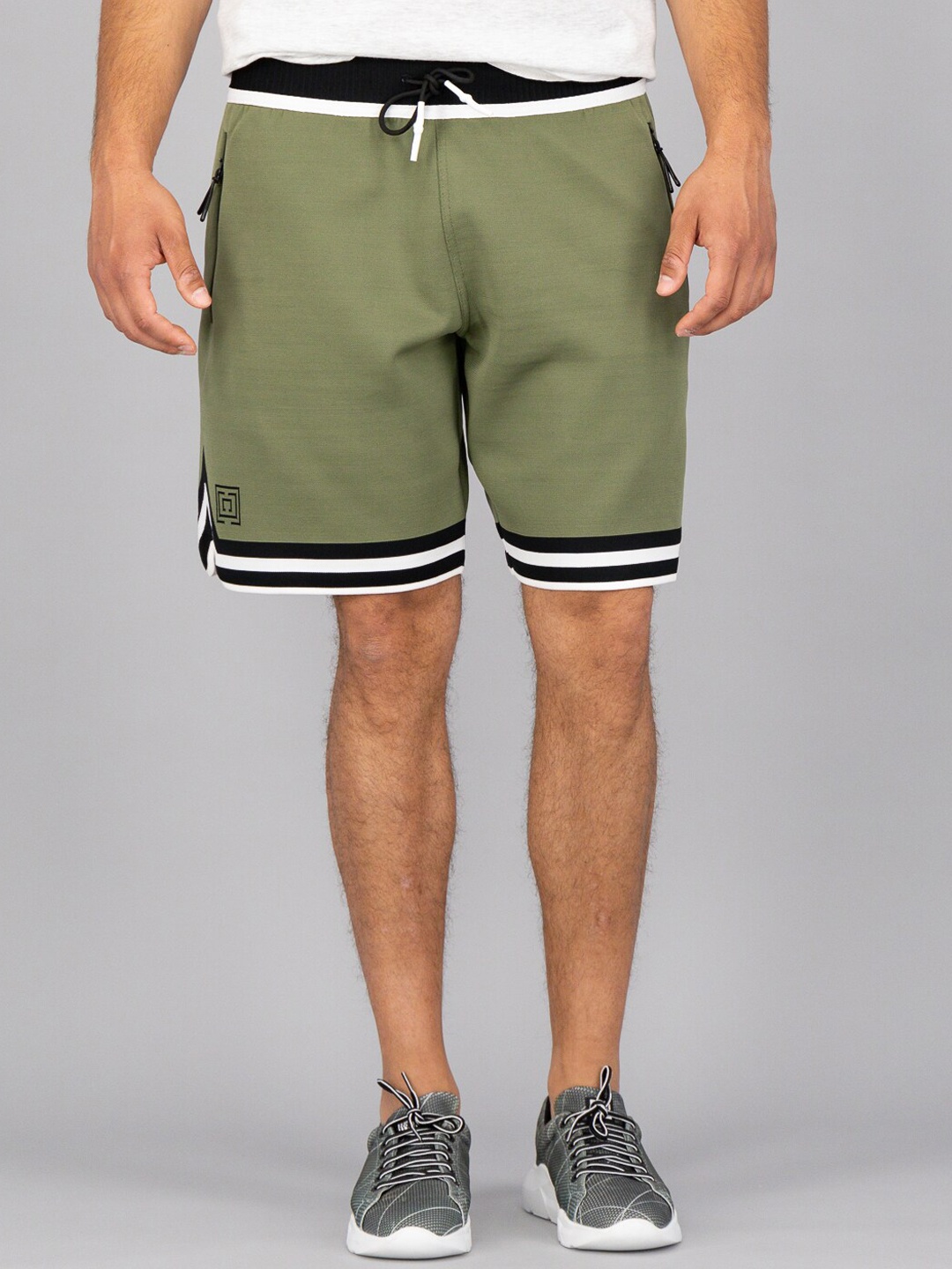 

FREESOUL Men Regular Fit Shorts, Olive
