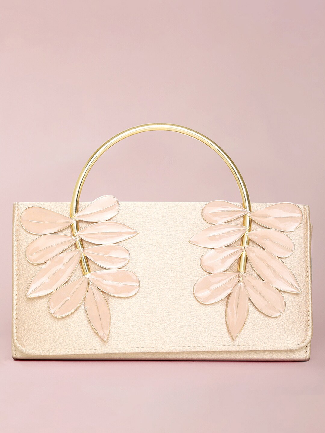 

Peora Embellished Purse, Cream