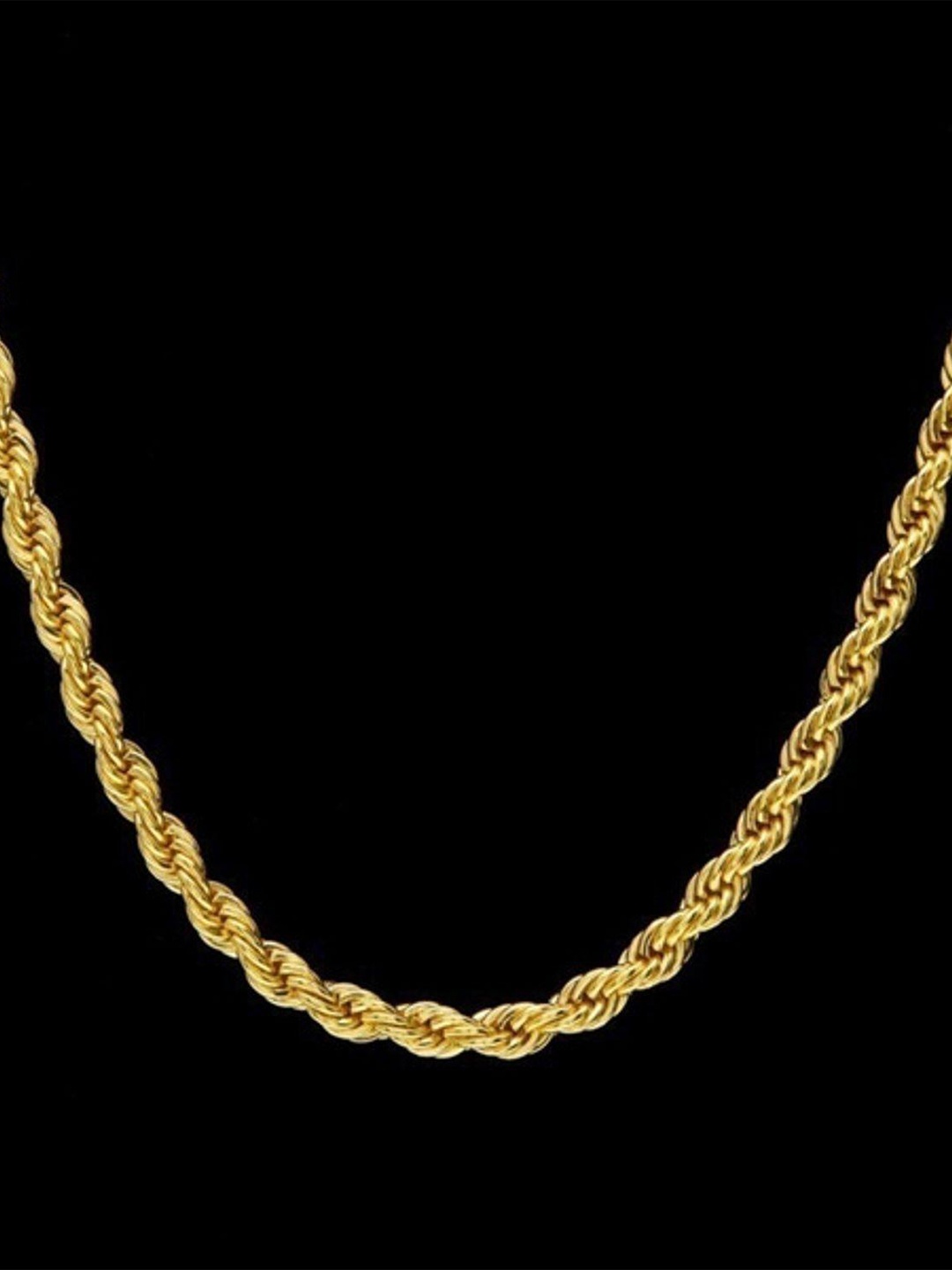 

MEENAZ Men Gold-Plated Antique Chain