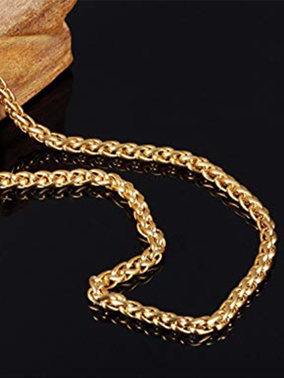 

MEENAZ Gold-Plated Antique Chain