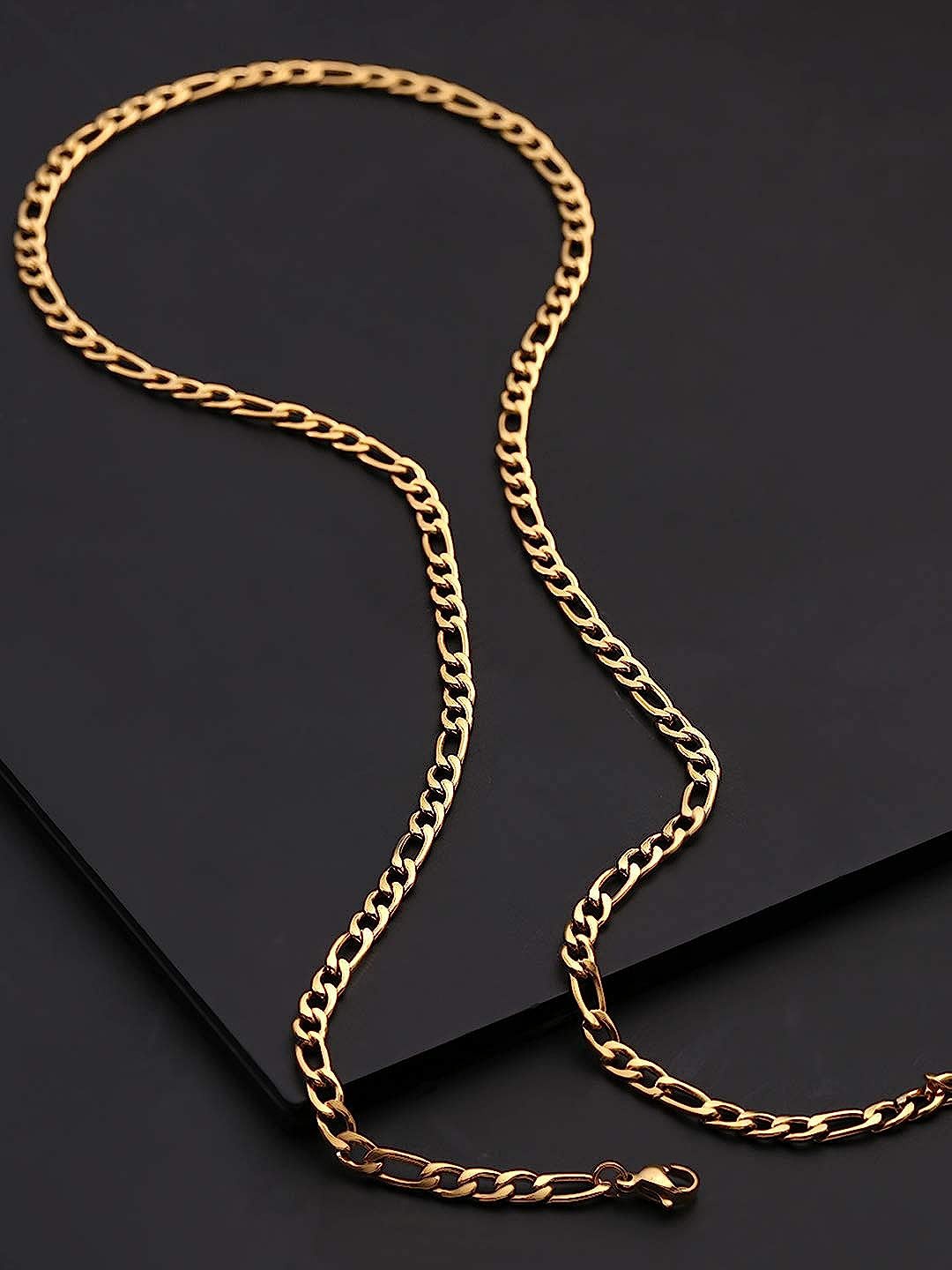 

MEENAZ Men Gold-Plated Antique Chain