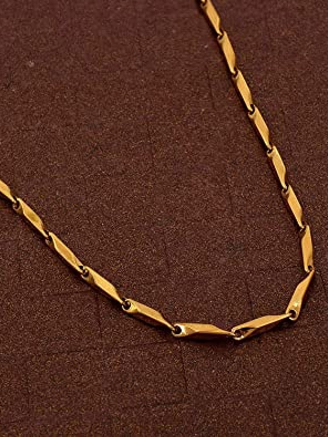 

MEENAZ Men Gold-Plated Antique Chain