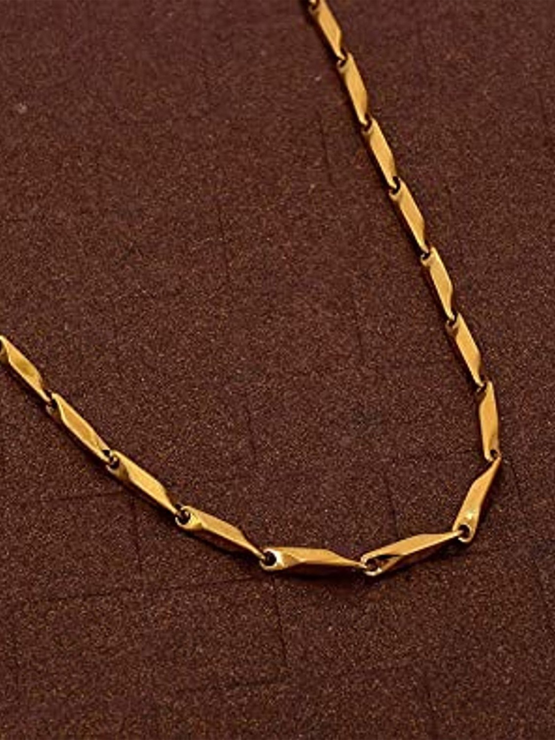 

MEENAZ Men Gold-Plated Antique Chain