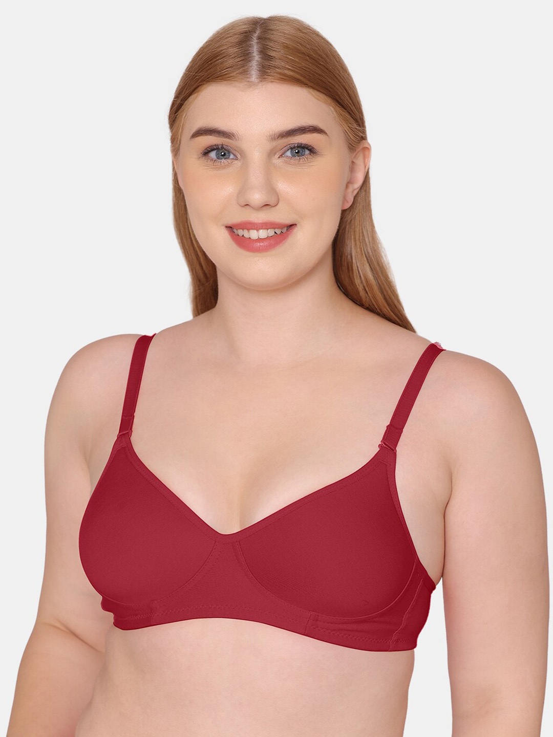 

Tweens Lightly Padded Full Coverage Bra, Maroon