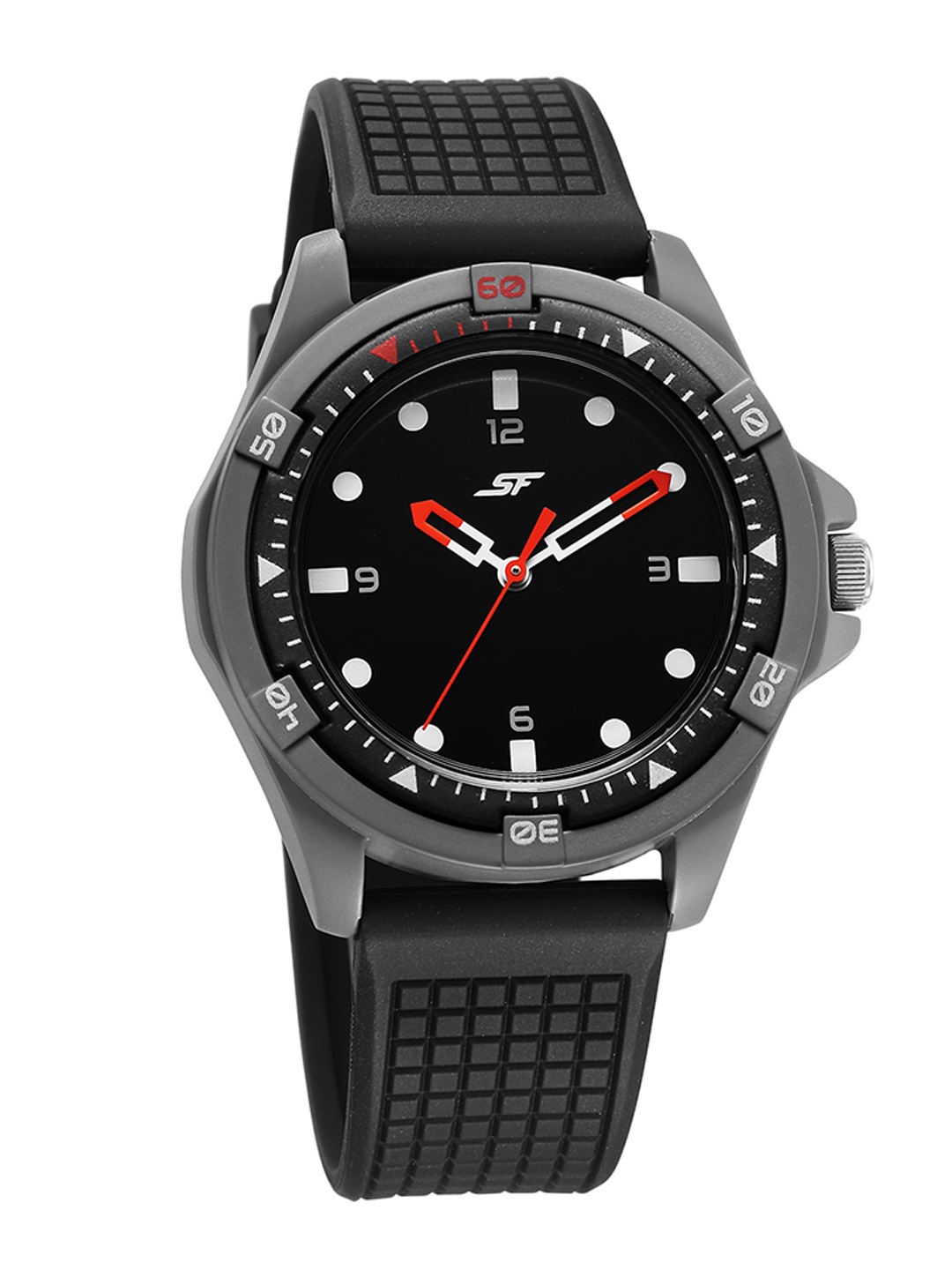 

Sonata Men Sporty Analogue Watch 7930PP23, Black