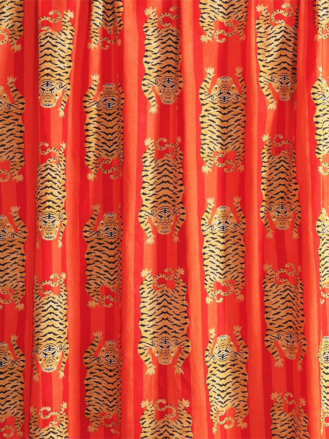

HANDICRAFT PALACE Abstract Printed Pure Cotton Unstitched Dress Material, Orange