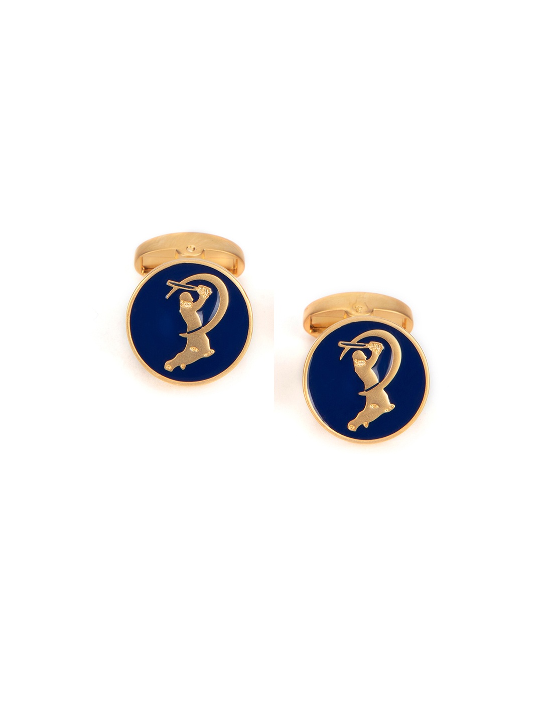 

Alvaro Castagnino Metal IPL Cufflink, Gold