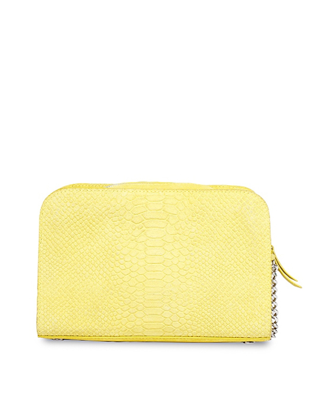 

Favore Textured Leather Structured Sling Bag, Green