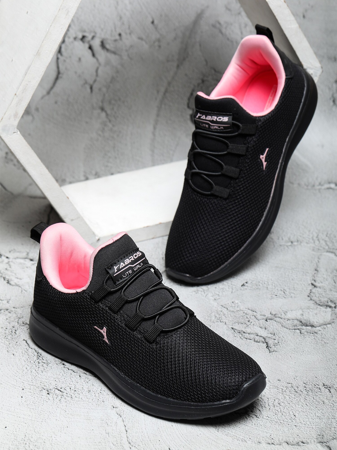 

ABROS Women Bellatrix Air Technology Running Shoes, Black