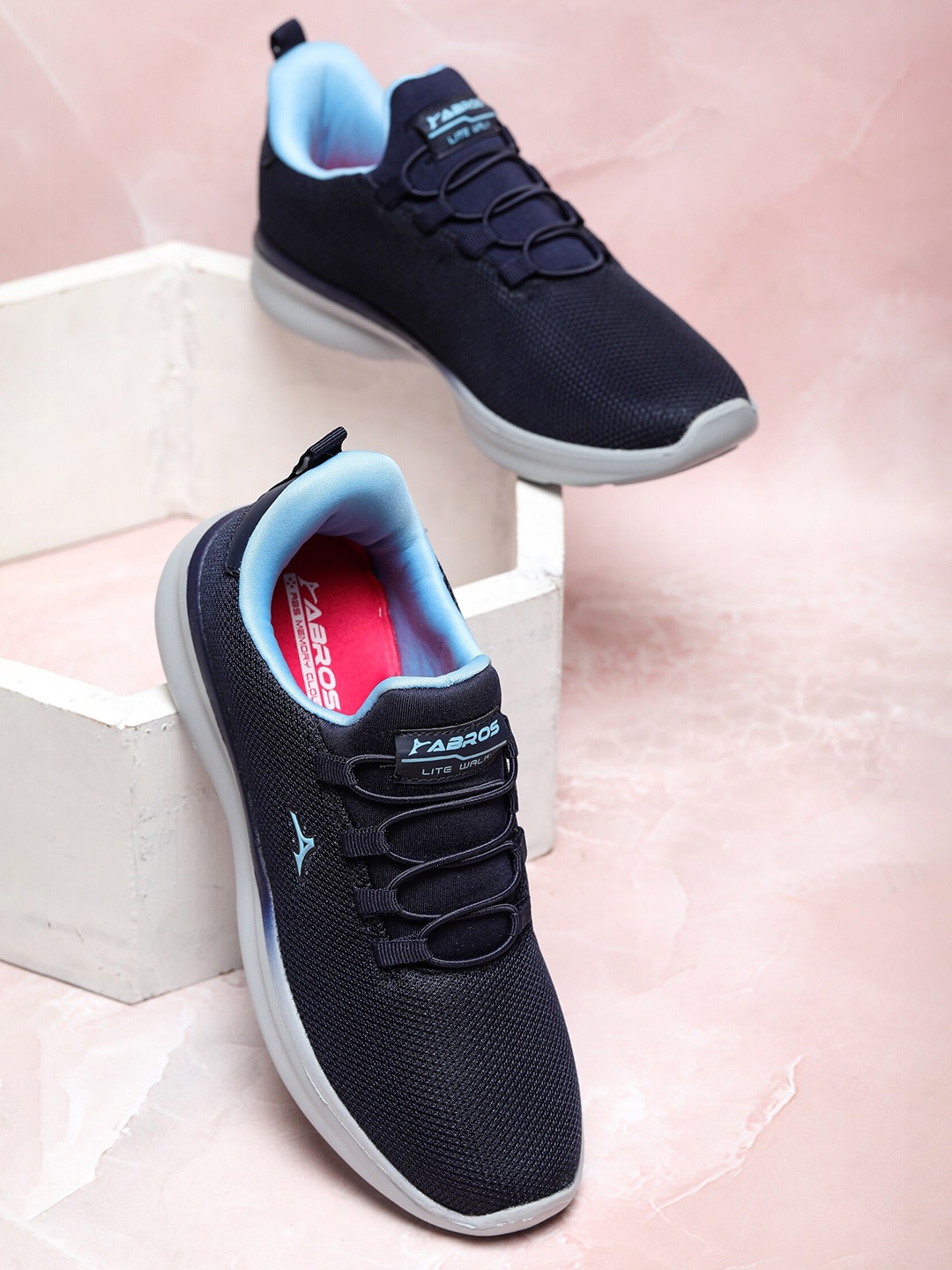 

ABROS Women Bellatrix Air Technology Running Shoes, Navy blue
