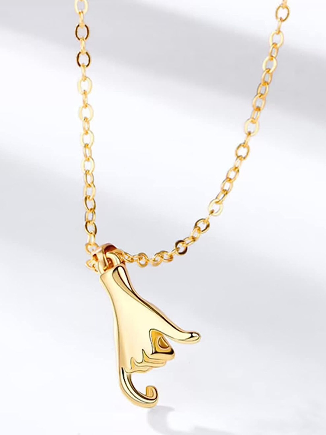 

VIEN Holding Hands Couple Chain, Gold