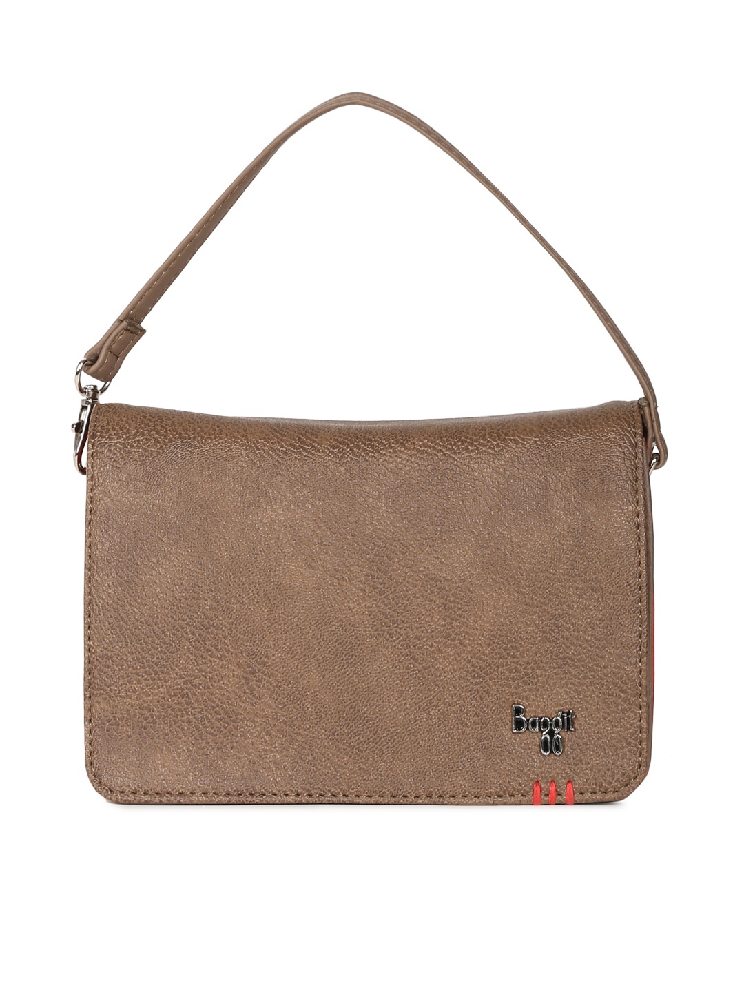 

Baggit Brown Solid Handheld Bag