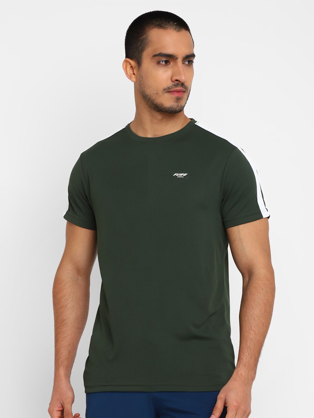 

FURO by Red Chief Round Neck T-shirt, Olive