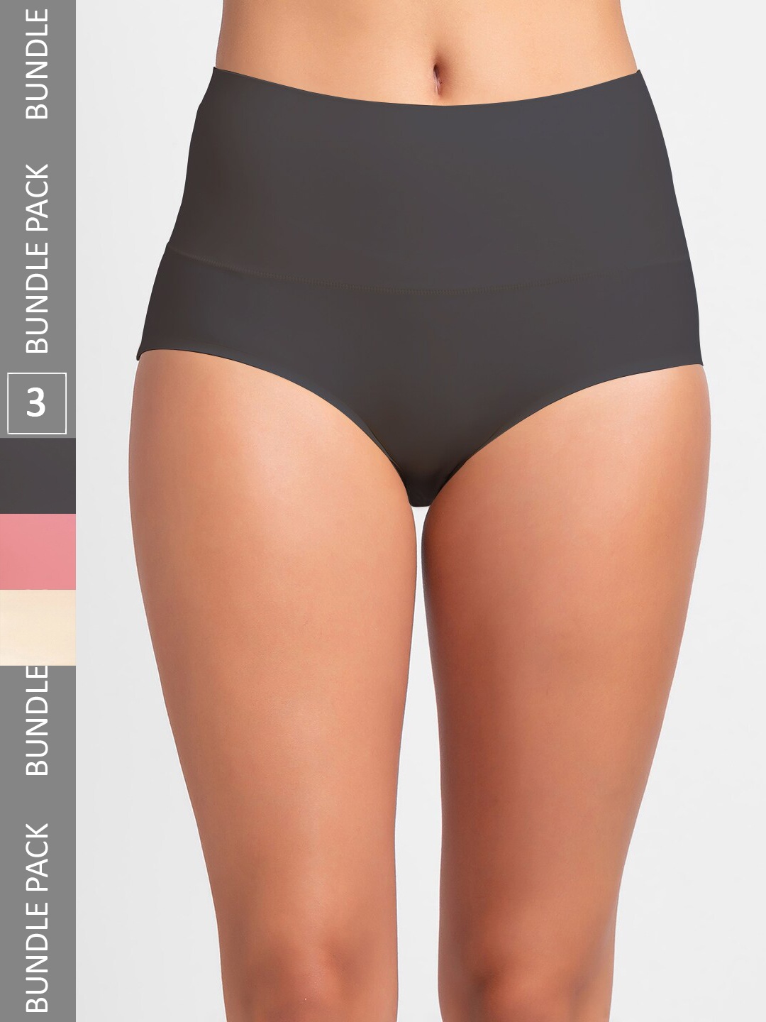 

NOIRA Women Pack Of 3 Assorted Hipster Briefs 873_SBPi_NO