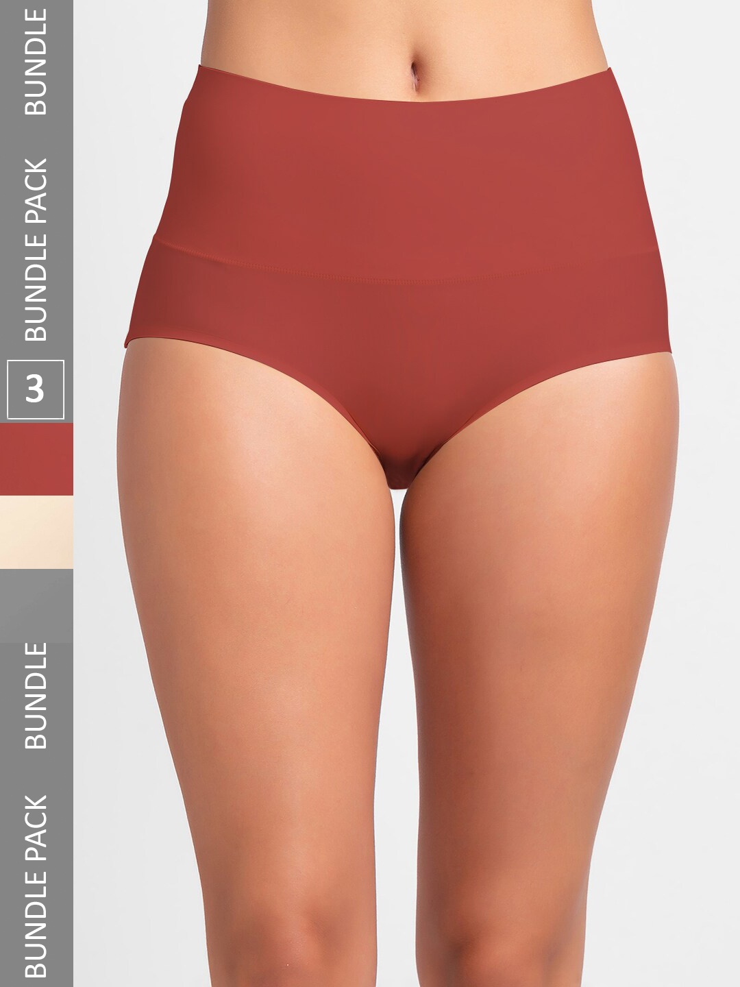 

NOIRA Women Pack Of 3 Assorted Hipster Briefs 873_SGM_NO