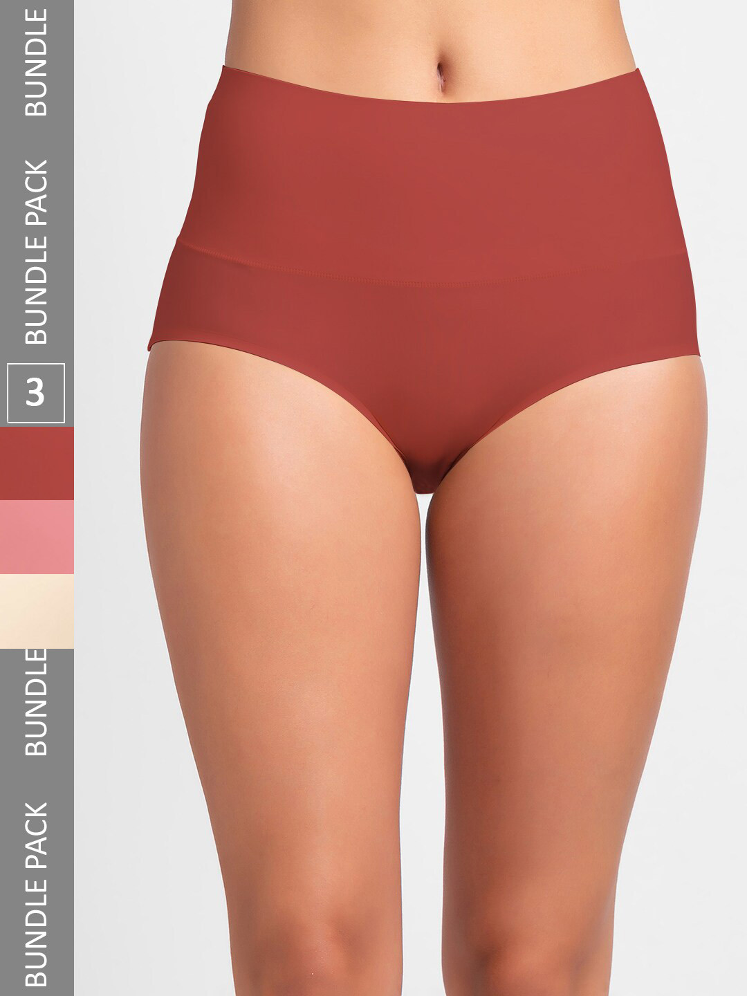 

NOIRA Women Pack Of 3 Assorted Hipster Briefs 873_SMPi_NO