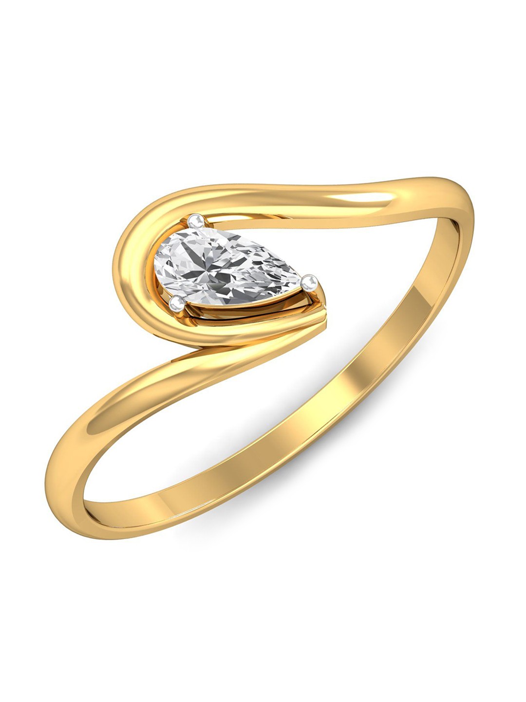 

KUBERBOX 18KT Gold Sapphire Studded Ring - 167g