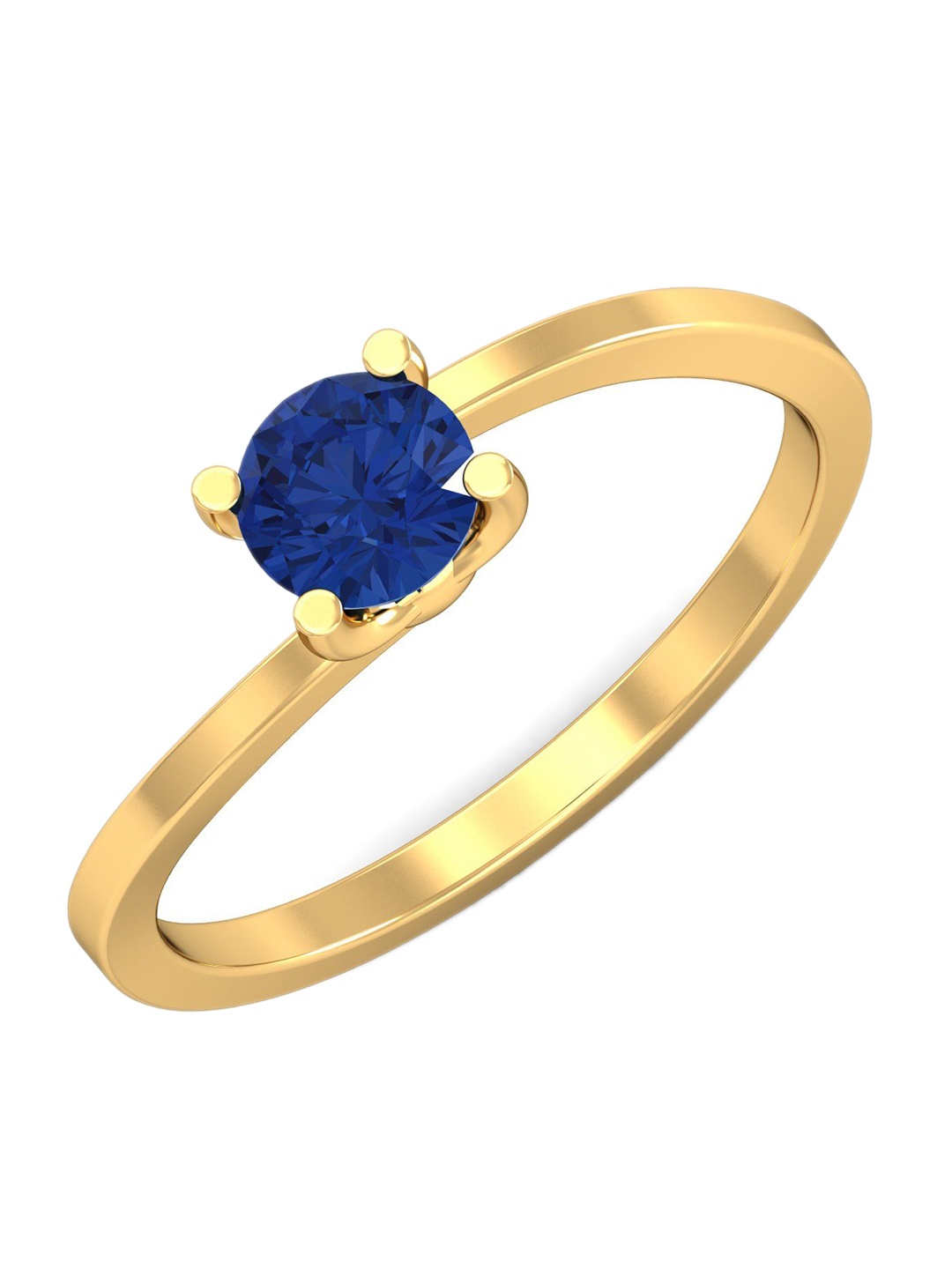 

KUBERBOX Seul 18KT Gold Sapphire Ring-2.38gm