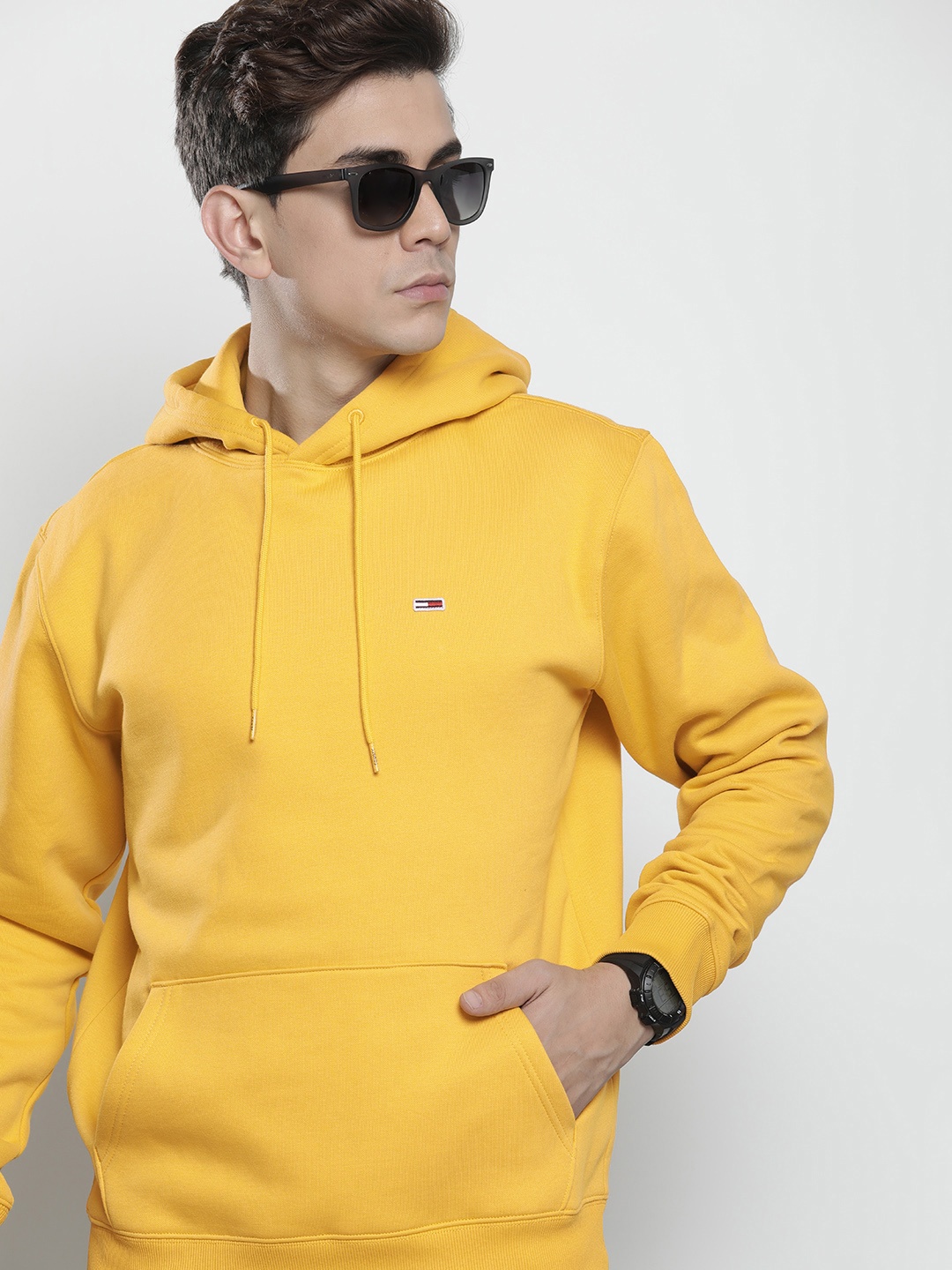 

Tommy Hilfiger Hooded Sweatshirt, Mustard