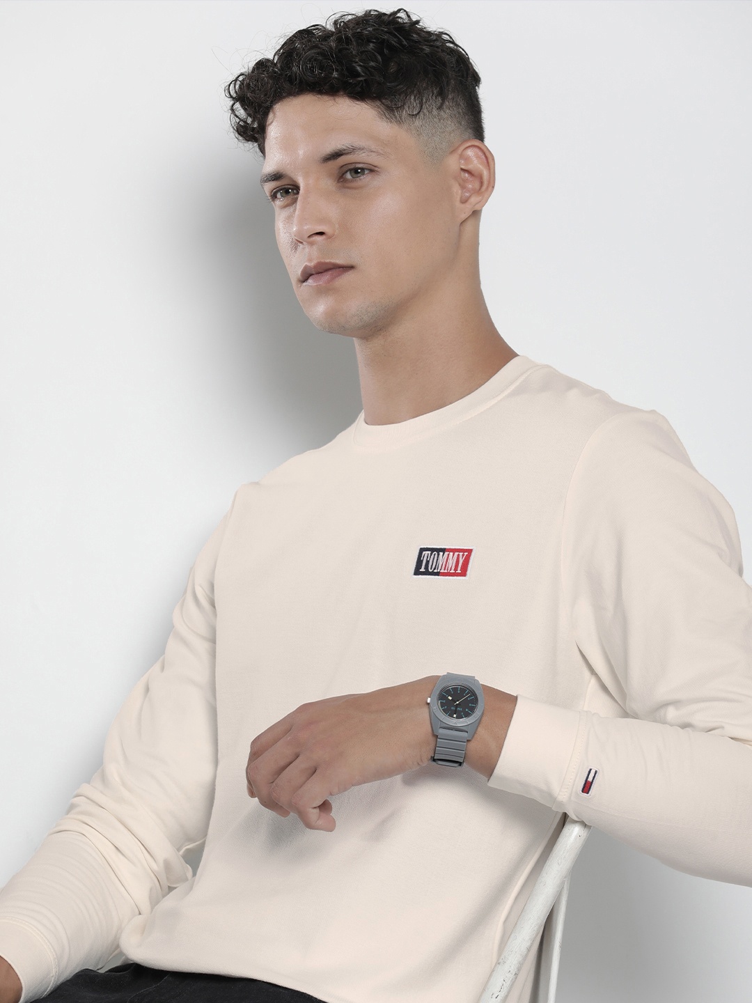 

Tommy Hilfiger Pure Cotton T-shirt, Off white