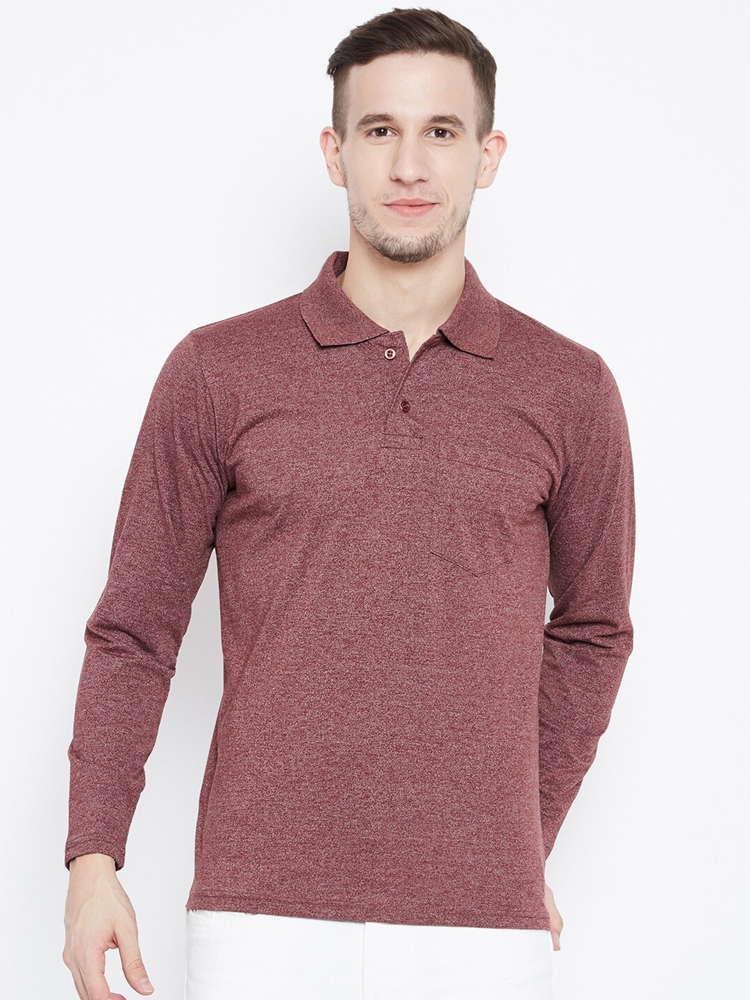 

Camey Polo Collar Relaxed-Fit Cotton T-shirt, Brown