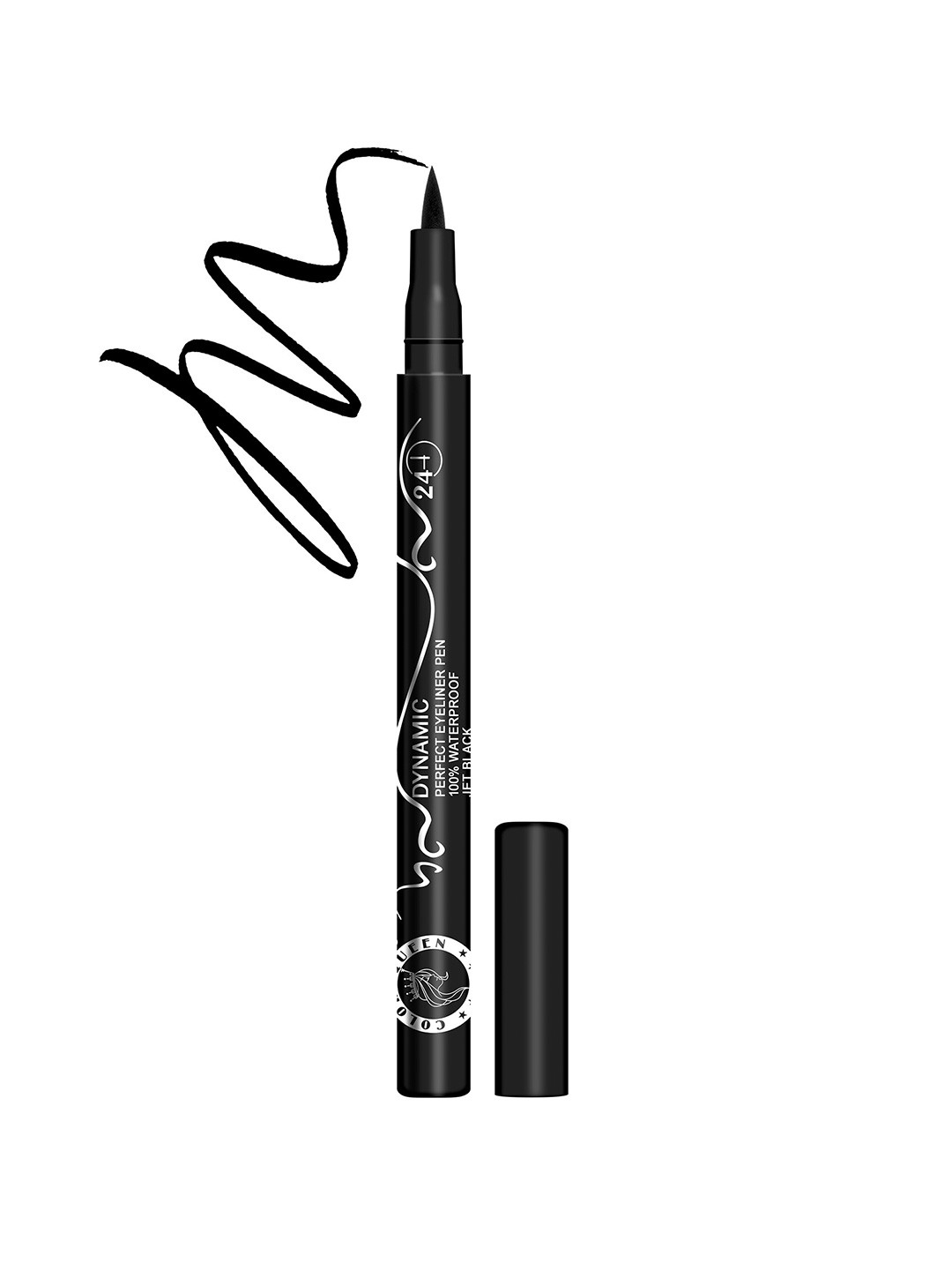 

Colors Queen Dynamic Long Lasting & Waterproof Pen Eyeliner - Jet Black 01