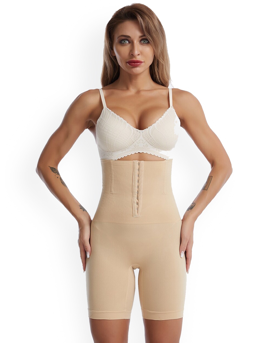 

JC Collection Tummy & Thigh Shapewear, Beige