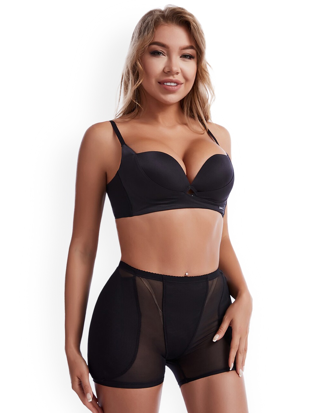 

JC Collection Tummy Shapewear, Black