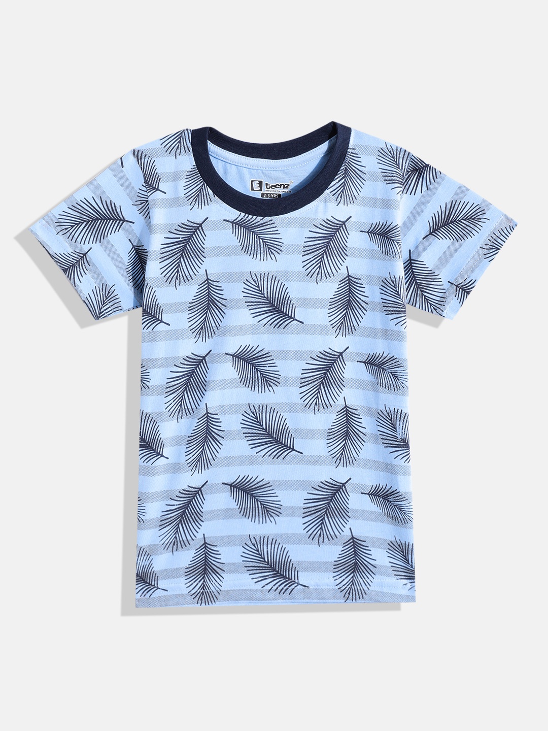 

Eteenz Boys Printed T-shirt, Blue