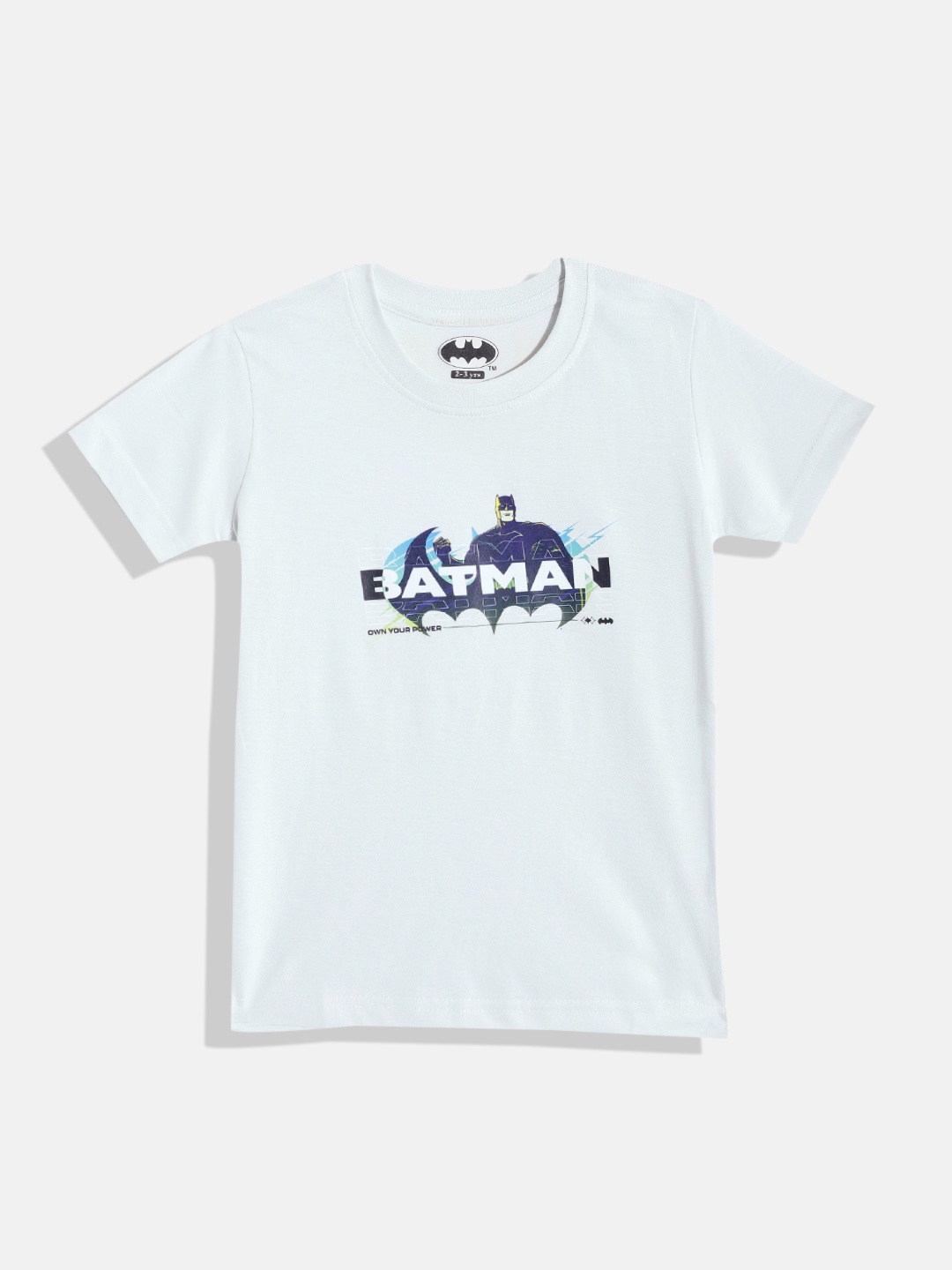 

Eteenz Boys Batman Printed Premium Cotton T-shirt, Grey