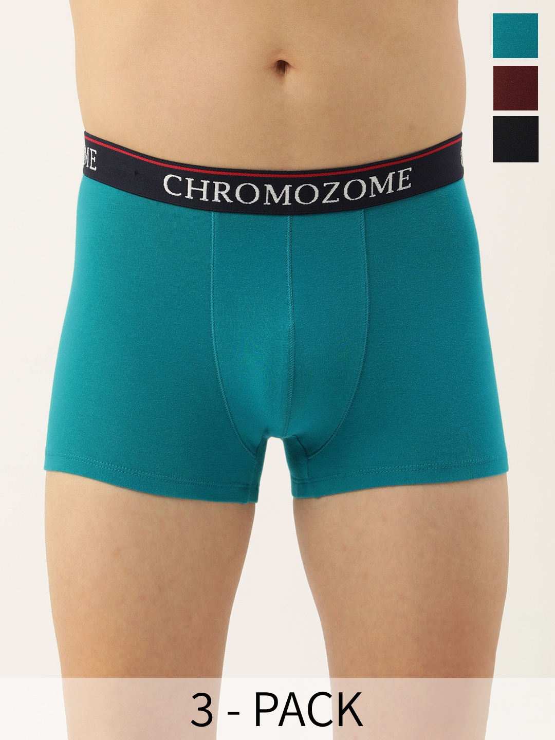 

Chromozome Men Pack of 3 Trunks 8902733650649-Multi 2, Blue