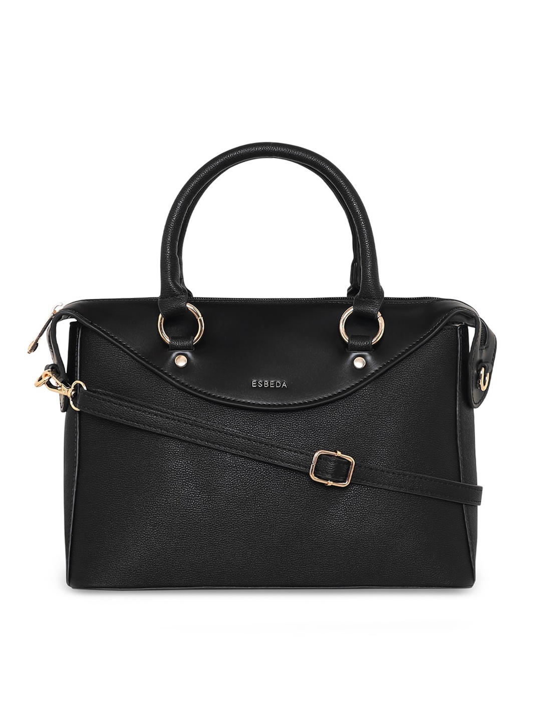 

ESBEDA Structured Handheld Bag, Black