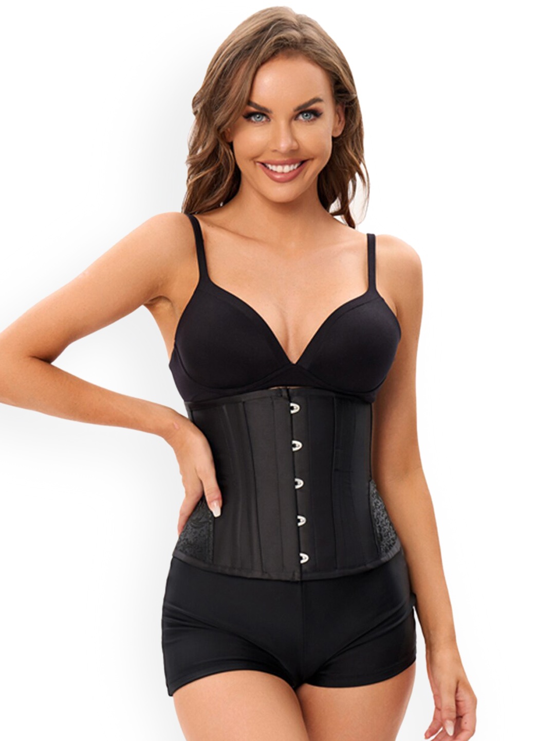 

JC Collection Sleeveless Full Body Shaper, Black