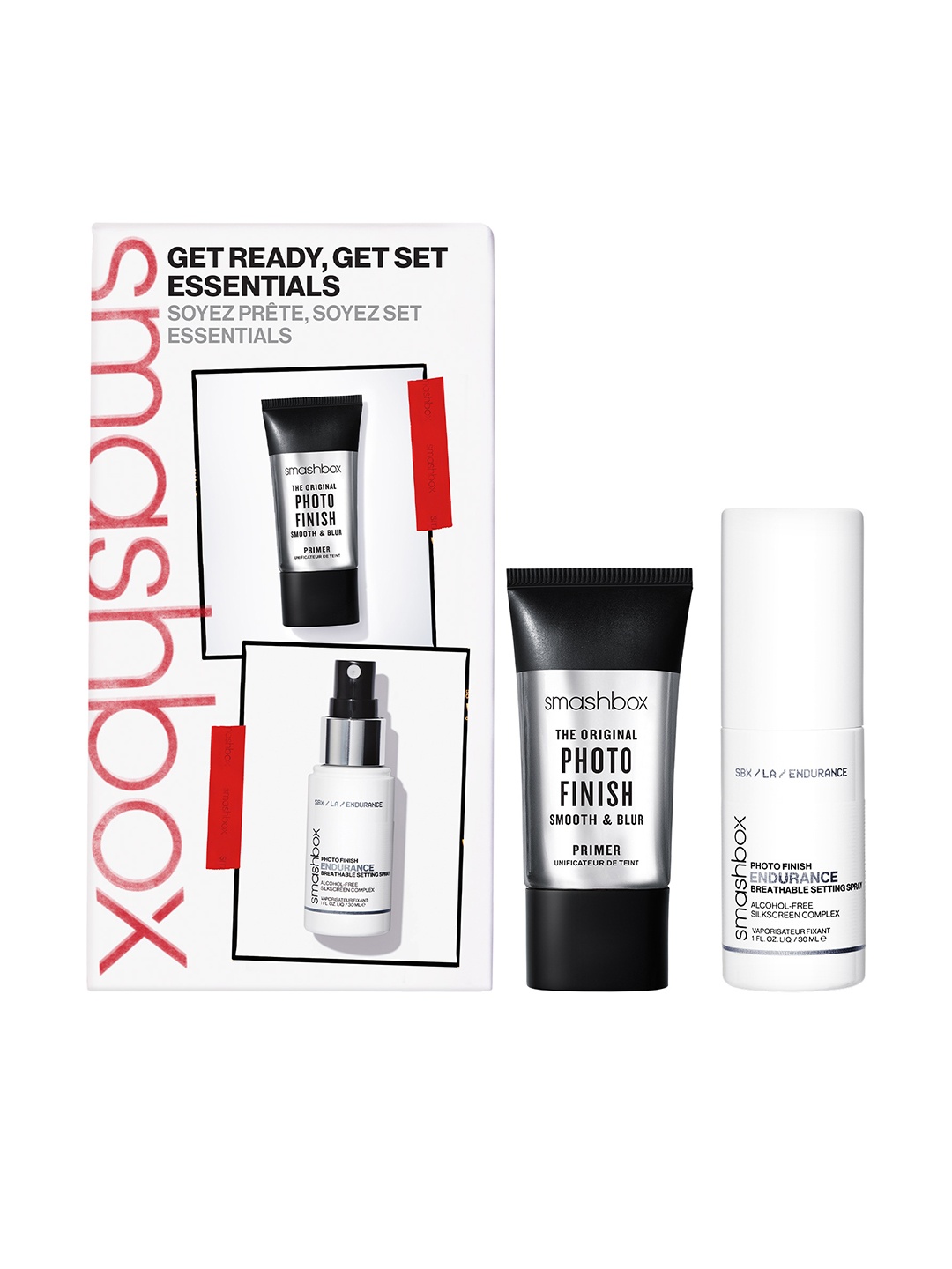 

Smashbox Set of The Original Photo Finish Smooth & Blur Primer + Endurance Setting Spray, White