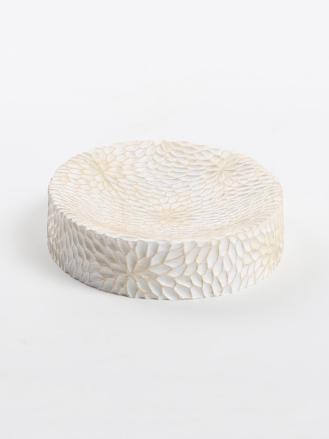 

Home Centre Beige Textured Color Refresh Essence Sierra Soap Dish
