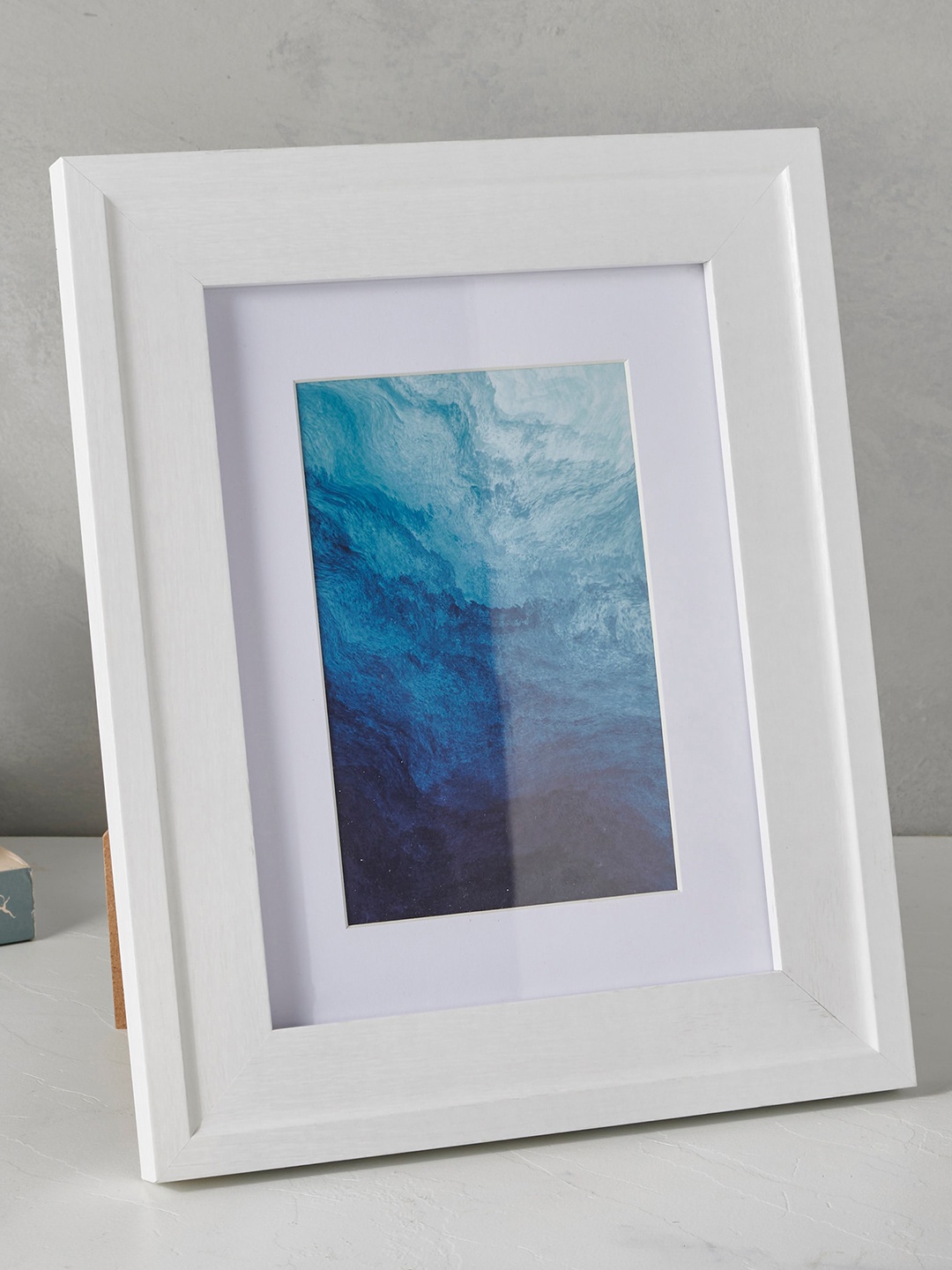 

Home Centre White Montage Contemporary Wood Photo Frames