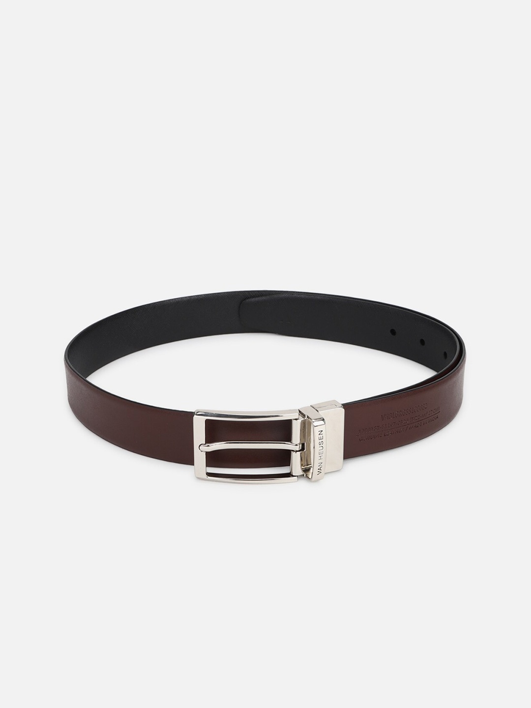 

Van Heusen Men Leather Reversible Formal Belt, Brown